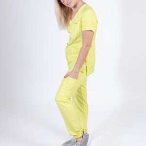 SYDNEY - żółte spodnie damskie HelloNano - sklep Wikilim